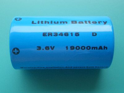 锂电池图片|锂电池样板图|国产锂亚ER34615锂电池-广州市创明电子